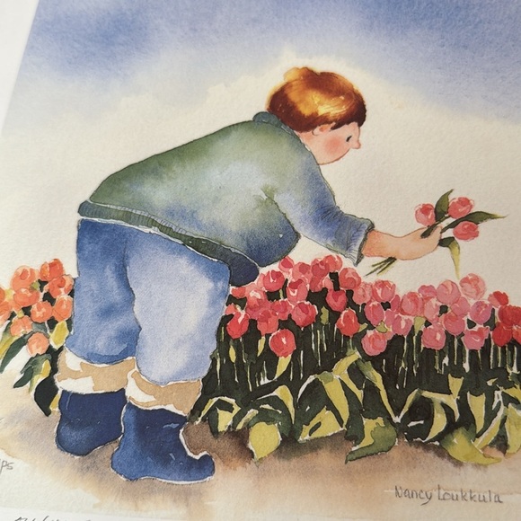 Nancy loukkula tulips art print - Picture 3 of 6